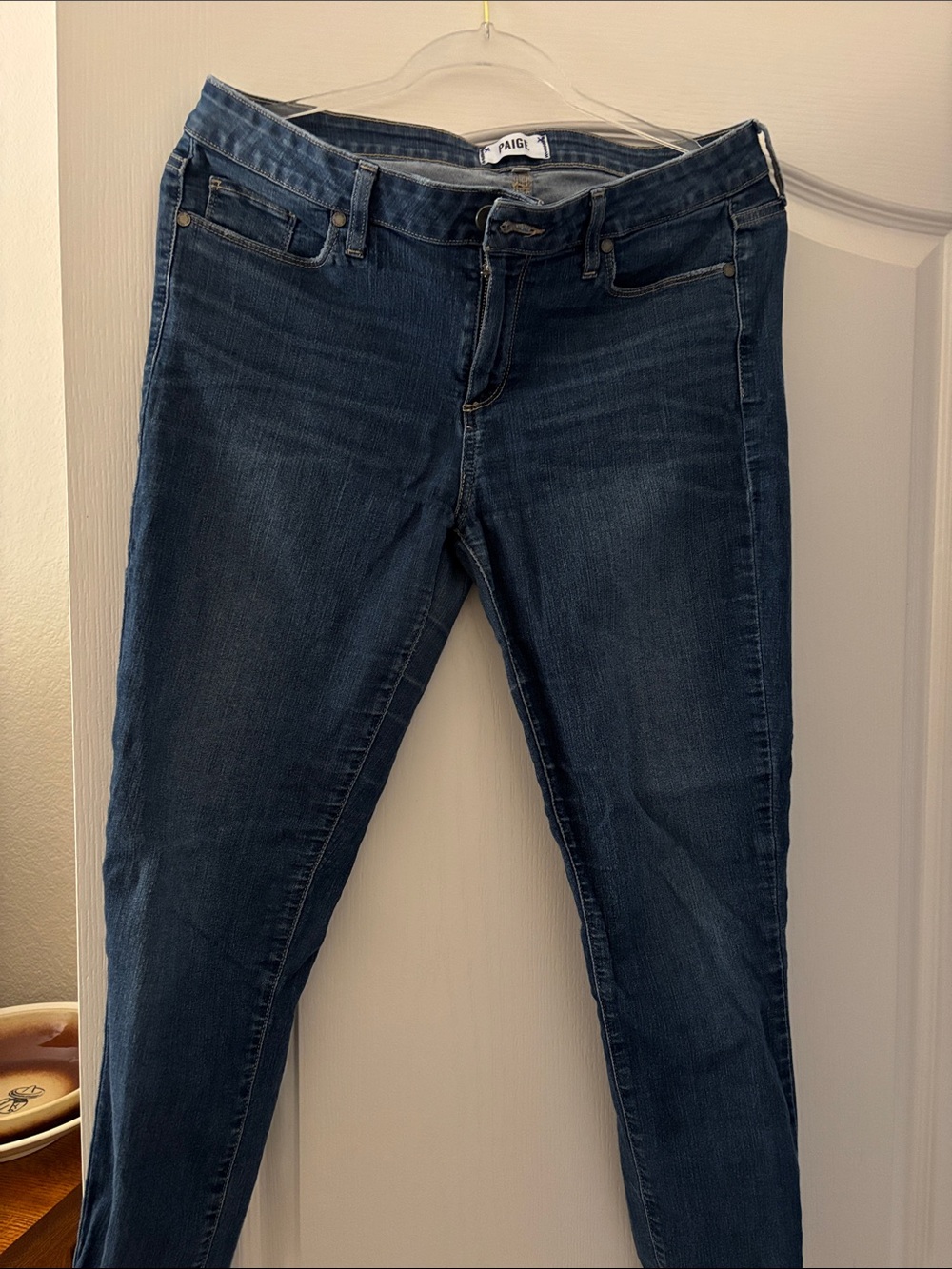 Paige Verdugo ankle cropped skinny jeans. size 32